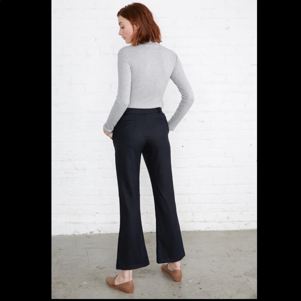 NWOT Amour Vert Nadette Wool Trousers